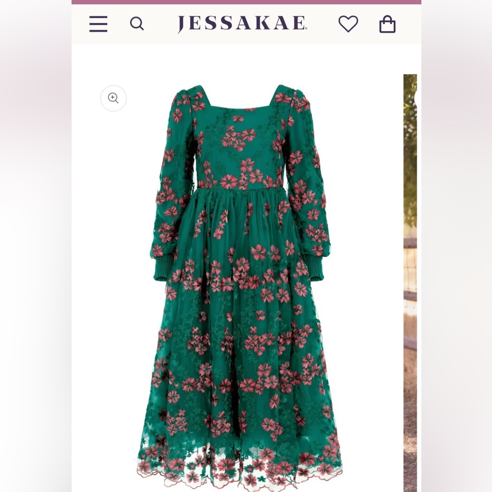 Jessa Kae Acacia Dress. Worn once, gorgeous. Perfect for the holidays.